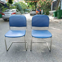 Ghế chân quỳ bọc da cũ đẹp