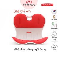 Ghế chỉnh dáng ngồi đúng, chống gù - Roichen Hàn Quốc (Made in Korea) choTRẺ EM cân nặng 35kg màu đỏ