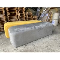 Ghế chờ, ghế băng dài sofa không chân cao có nút nhựa cấp ngồi chờ theo yêu cầu