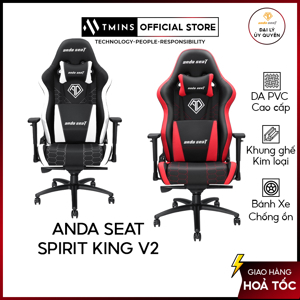 Ghế chơi game Anda Seat Spirit King Full PVC Big