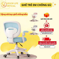 Ghế chống gù học sinh Vegor Life TE-01 thiết kế khoa học tựa lưng điều chỉnh, giúp bé có tư thế ngồi đúng chuẩn chống gù