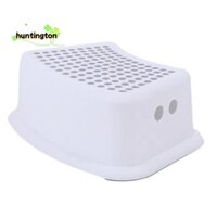 Ghế chống trượt bằng nhựa dành cho trẻ em Ghế đẩu có thể xếp chồng lên nhau Trợ lý Phòng tắm nhà bếp (Xám)