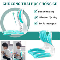 Ghế công thái học chống gù lưng, ghế văn phòng giúp ngồi thẳng lưng chống mỏi lưng phù hợp với mọi lứa tuổi X348