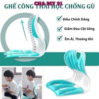 GHẾ CÔNG THÁI HỌC CHỐNG GÙ LƯNG , GHẾ VĂN PHÒNG, giúp ngồi thẳng lưng phù hợp trẻ em, sinh viên - GHECHONGGU568