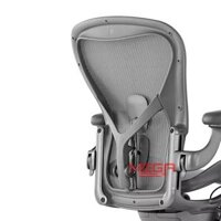 Ghế công thái học Herman Miller Aeron chân hợp kim
