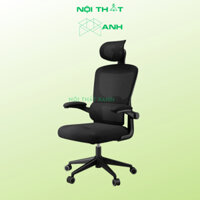 Ghế công thái học TMS09, ghế xoay văn phòng có tựa đầu, ghế ngả lưng 35 độ - ghế CTH