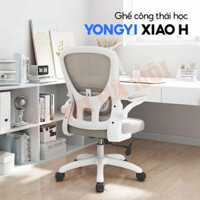 Ghế công thái học Yongyi Xiao H – Đệm cao su cao cấp, bánh xe đa năng, MC-0027W