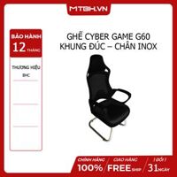 GHẾ CYBER GAME G60 KHUNG ĐÚC – CHÂN QUỲ BLACK