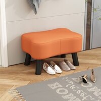 Ghế da móng vuốt mèo chống mài mòn vào nhà thay giày ghế nhà vào cửa ghế thấp cửa đi giày ghế ngồi ghế dài ghế nhỏ