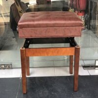 Ghế đàn piano có tăng đơ ngăn đựng sách