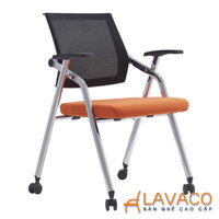 Ghế đào tạo không bàn viết chân bánh xe- Mã: 575X