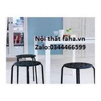 Ghế đẩu cao chân sắt *2658*