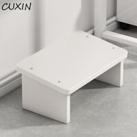 Ghế đẩu chân CUXIN, Ghế đẩu tựa chân điều dưỡng, Tiết kiệm không gian Bàn đạp chân bằng gỗ tiện dụng nhỏ Thảm chỉnh tư thế
