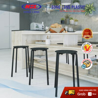 Ghế đẩu chân sắt ngồi bàn ăn 2658 Song Long