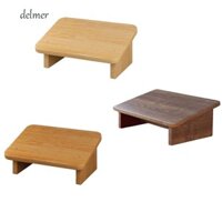 Ghế đẩu để chân DELMER, Ghế đẩu chân bằng gỗ tiện dụng, Bước điều dưỡng di động nghiêng Bàn làm việc chống trượt Dụng cụ sửa tư thế