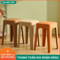 Ghế Đẩu Decor Ghế Nhựa Nghệ Thuật Xếp Chồng Đa Năng Chắc Chắn Chống Trượt  Sang Trọng Hiện Đại