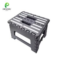 Ghế đẩu di động ORNOOU, Ghế gấp một bước chống trượt, Bàn đạp cực rộng An toàn thuận lợi Cầu thang cao trong nhà