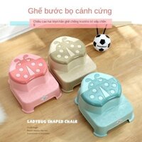 Ghế đẩu, ghế trẻ em, ghế nhựa, bệ chân, ghế nhỏ mẫu giáo, ghế đẩu chống trượt, bàn đạp chân, thay giày ghế đẩu thấp