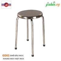 Ghế Đẩu Inox GD02