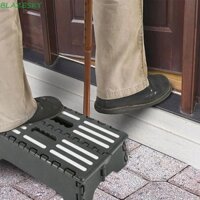 Ghế đẩu một bước BLAZESKY, Ghế đẩu bước di động cực rộng gấp, Bàn đạp an toàn tiện lợi Cầu thang cao chống trượt ngoài trời