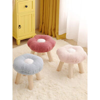 Ghế đẩu nhỏ ghế thấp gia dụng bàn trà phòng khách nhỏ ghế sofa ghế dài trẻ em bé gái dễ thương đi g