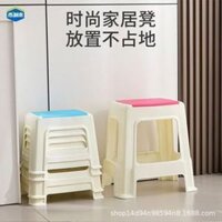 Ghế đẩu nhựa đúc cao cấp Eccox, Ghế đôn nhựa đúc nguyên khối chất liệu nhựa dẻo dai chắc chắn