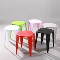 Ghế đẩu nhựa đúc nguyên khối ST3006: bền đẹp, giá tốt