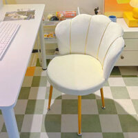 Ghế đẩu trang điểm nhà phòng ngủ phòng bé gái làm móng giá trị cao bàn trang điểm tựa lưng ghế máy tính