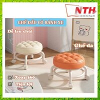 GHẾ ĐẨU TRÒN CÓ BÁNH XE