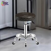 Ghế đẩu tròn Ghế đệm ghế bọc da cho thợ cắt tóc