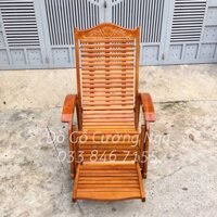 Ghế Dây Gỗ Căm Xe - Loại 3 Dây Lá To