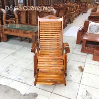 Ghế Dây Gỗ Tràm Bông Vàng - Loại 3 Dây