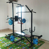 Ghế đẩy tạ đa năng KN-118 có xà đơn xà kép