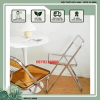 GHẾ DECOR TRONG SUỐT NHẬP KHẨU