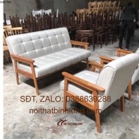 ghế đệm gỗ hiện đại ( khung sồi )
