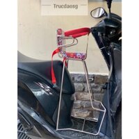 Ghế Đi Xe Tay Ga Cho Bé Xe Sh Cao- Ghế Inox