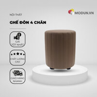 Ghế đôn bàn trang điểm MODUN.VN- gđm003 không chân-bằng simili/vải cao cấp