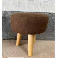 Ghế đôn chân gỗ , ghế sofa, bàn tra, decor quán