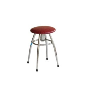 Ghế đôn đệm nhựa khung mạ Hòa Phát GD03MN