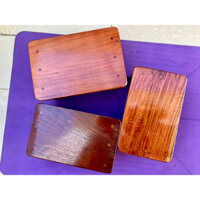 Ghế đôn gỗ (30x20x15) bàn ngồi 2cm