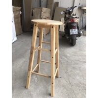 ghế đôn gỗ cao su 100cm
