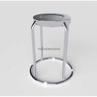 Ghế đôn inox DELI mặt 30 phi 19