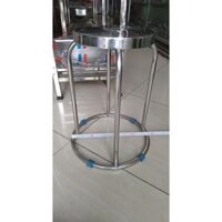 GHẾ ĐÔN INOX304 CAO 50CM MẶT TRƠN - Mã:GCV5019I3 -