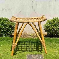 Ghế đôn mây chữ nhật cao - S000330