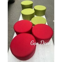 Ghế đôn ngồi bàn trà, ngồi đi giầy, Ghế ngồi khu vui chơi , trang trí