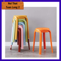Ghế đôn nhựa đúc - Nội Thất Long Thành