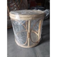 Ghế đôn papasan kèm nệm