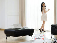 Ghế đôn Sofa da thật mã 02