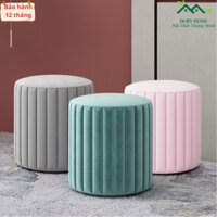 Ghế Đôn Sofa,Ghế Đôn Bàn Trang Điểm Hàng Nỉ Da Cao Cấp Nhập Khẩu Chính Hãng- Nội Thất Dory
