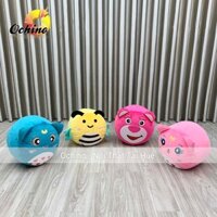 Ghế Đôn Tròn Hạt Xốp Hình Thú Siêu Ngộ Nghĩnh, Đáng Yêu Cao 30cm, Đường Kính 40cm ( Hình Thật Shop Chụp)